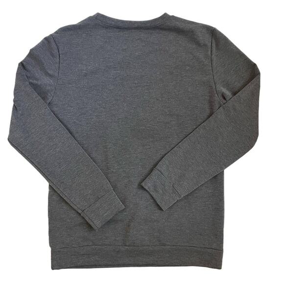 Cheerful Chicken Hens Gray Sweatshirt Medium - Picture 2 of 4